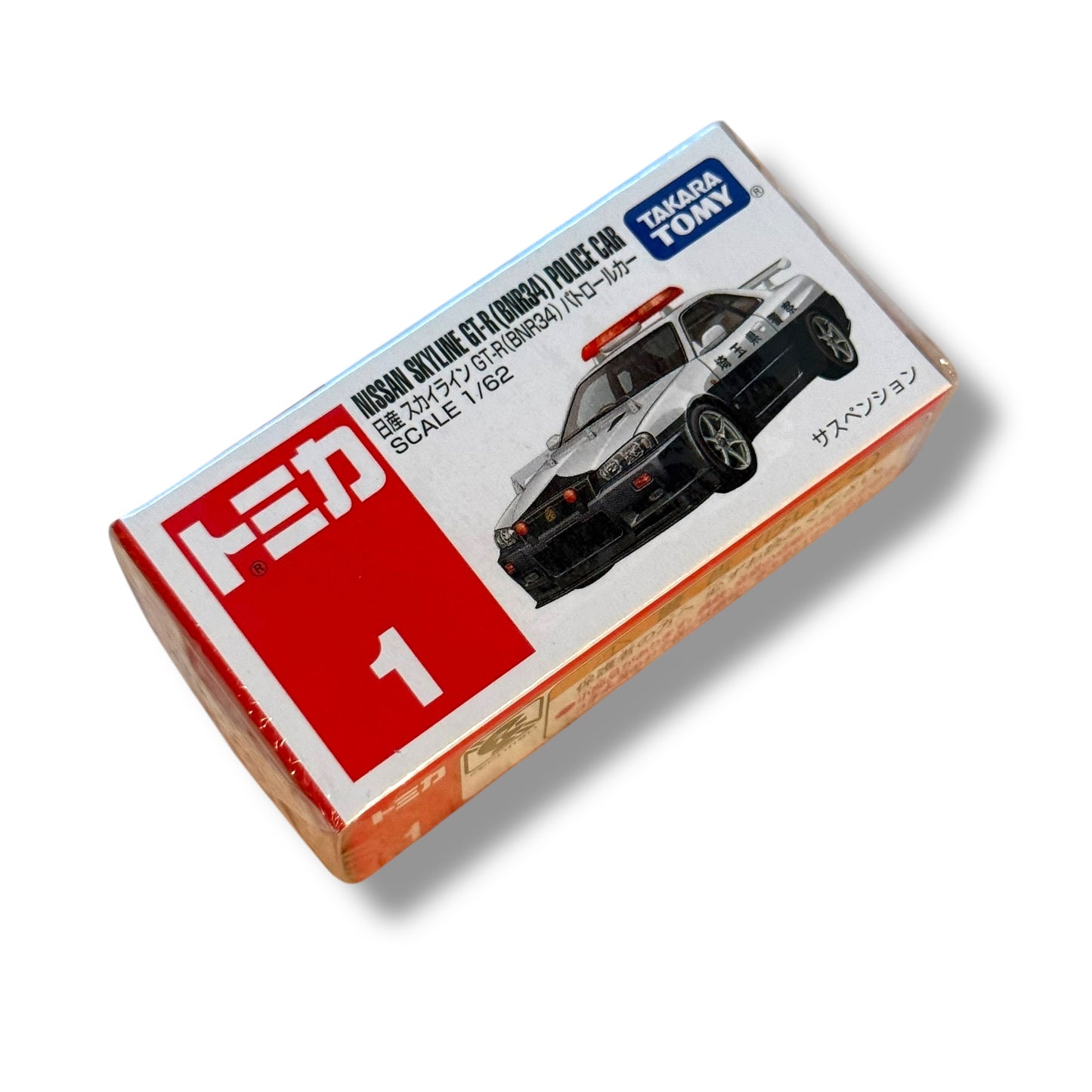 Tomica Nissan Skyline GTR R34 Police Car