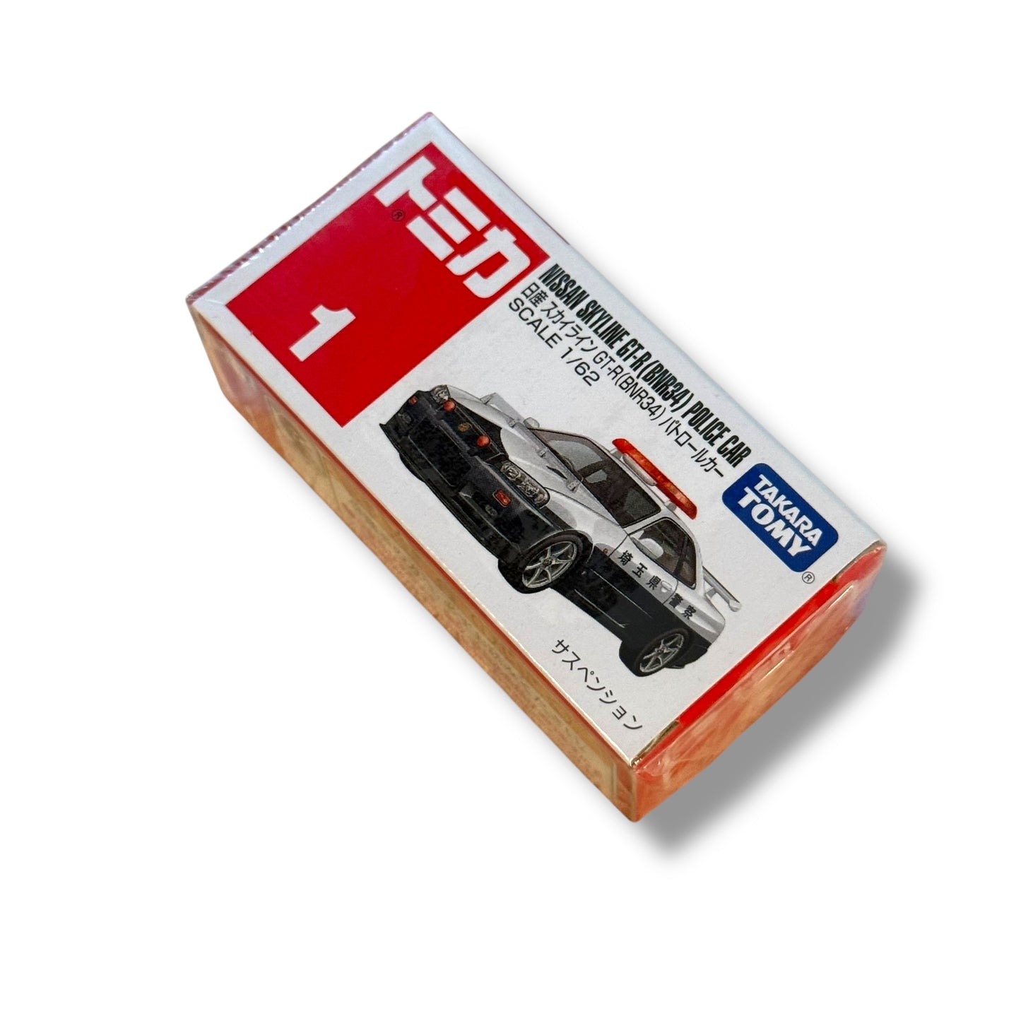Tomica Nissan Skyline GTR R34 Police Car