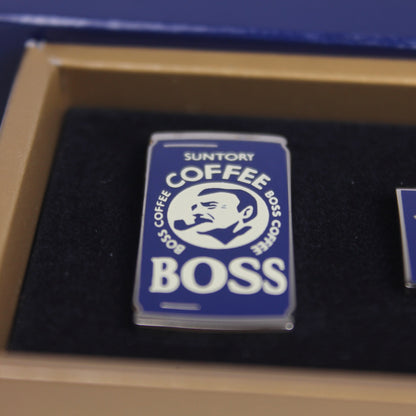 Boss Coffee Acrylic Pin Set