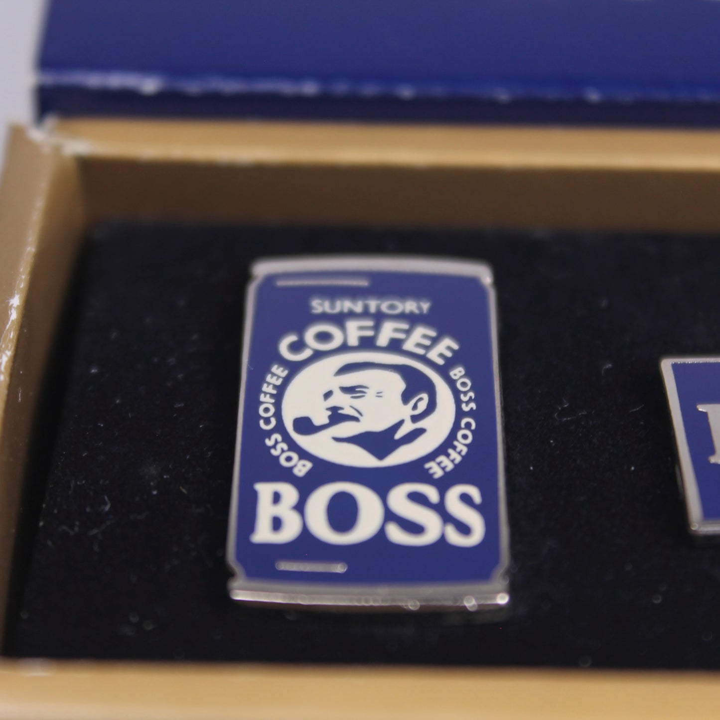 Boss Coffee Acrylic Pin Set