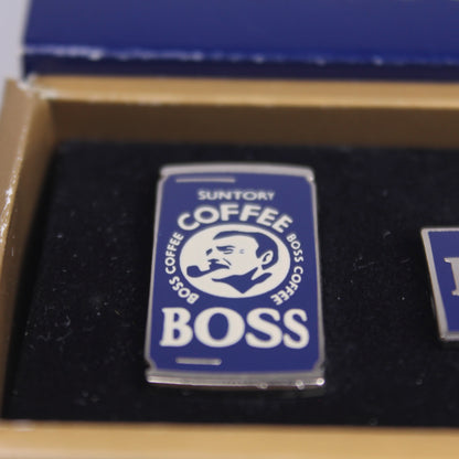 Boss Coffee Acrylic Pin Set