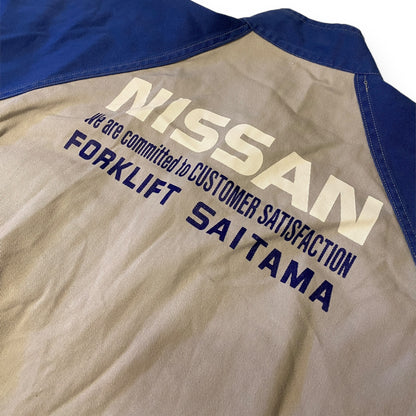 Blue Nissan Forklift Saitama Coveralls