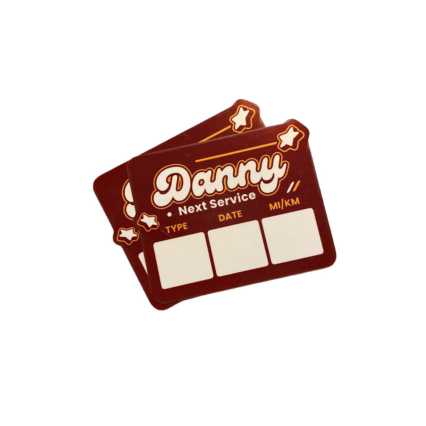 Danny Next Service Sticker