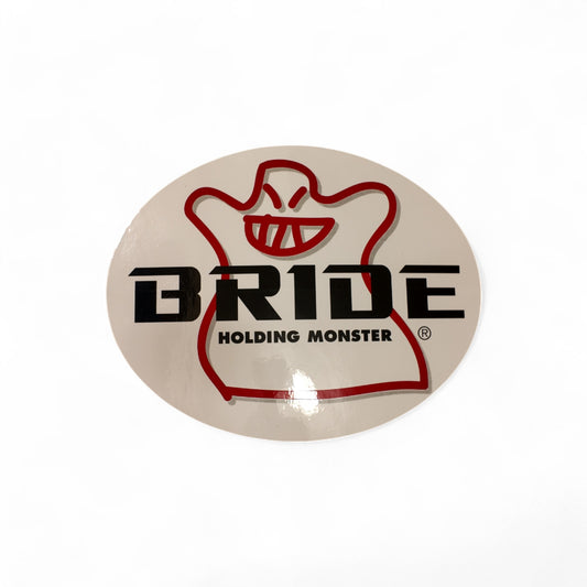 Bride Holding Monster Sticker