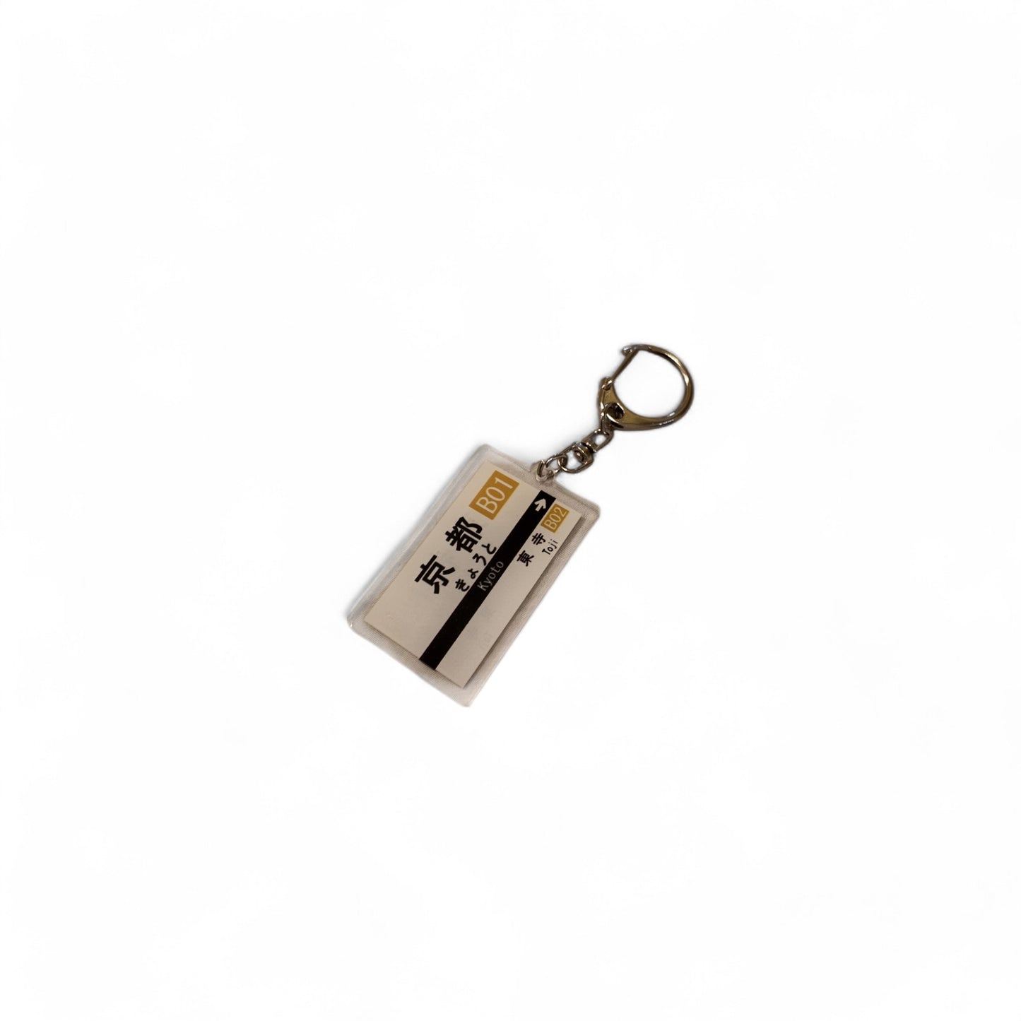 JR Railway Kyoto Keychain